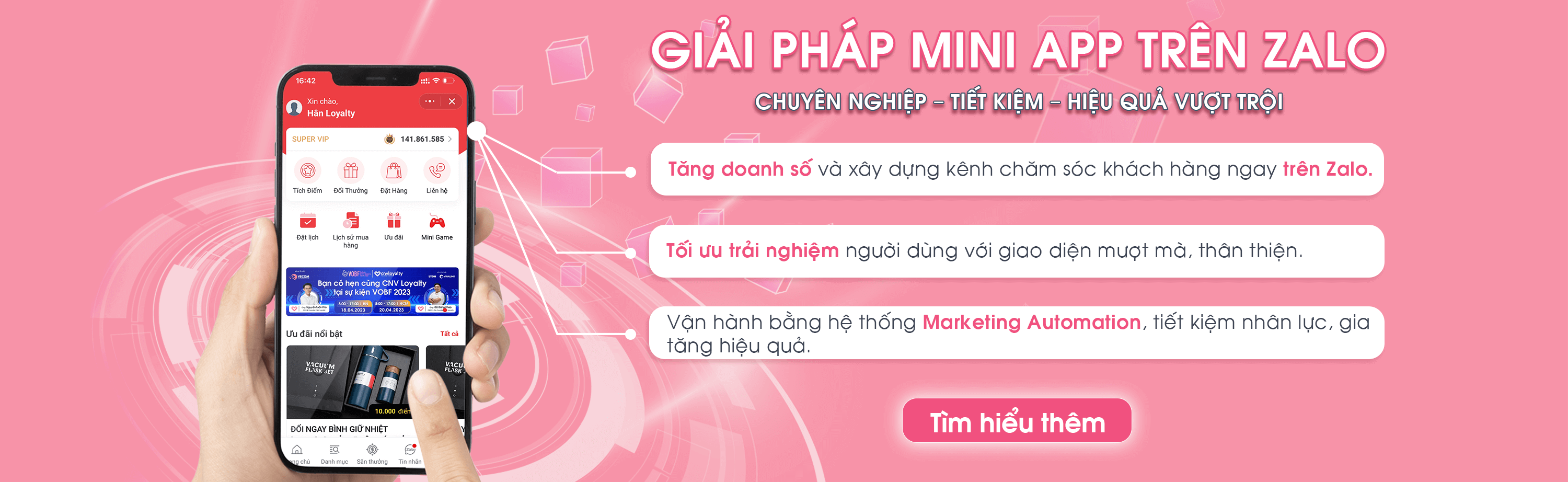 Đổi hình nền khung chat Zalo đơn giản