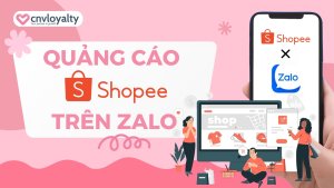 Quang cao Shopee tren Zalo