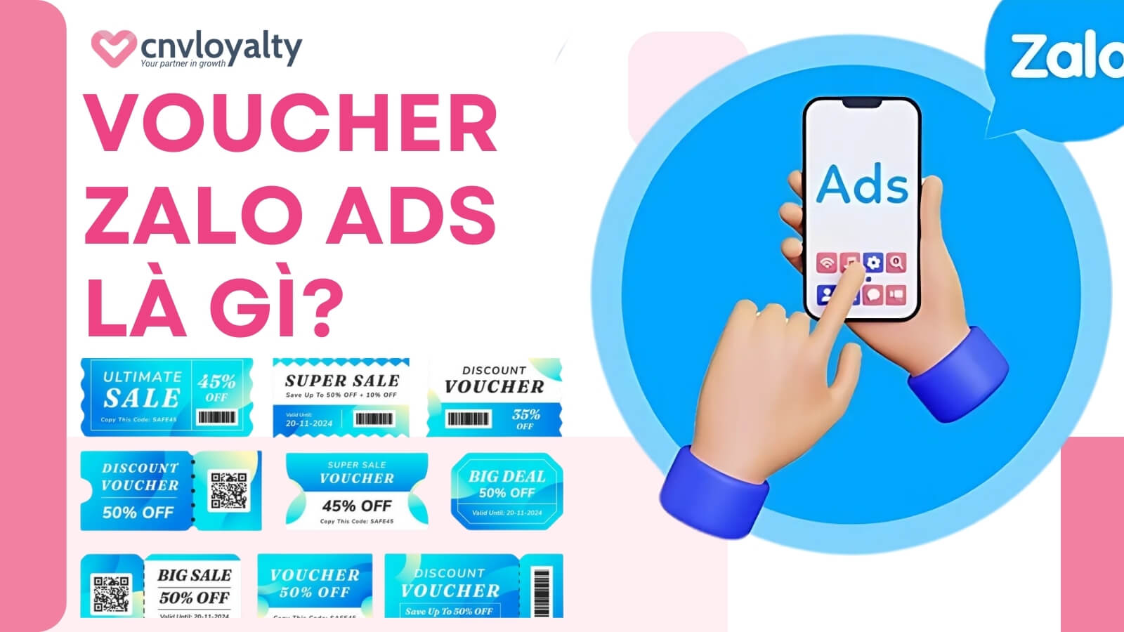 Voucher Zalo Ads la gi