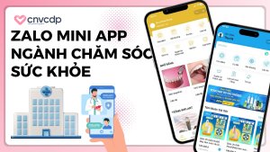 Zalo Mini App nganh cham soc suc khoe
