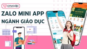 Zalo Mini App nganh giao duc