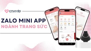 Zalo Mini App nganh trang suc