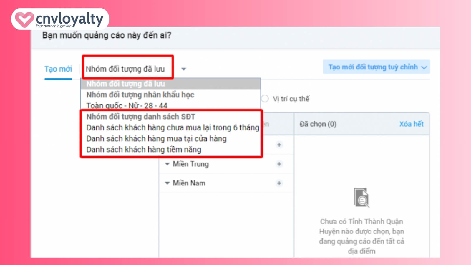 Cách chạy quảng cáo Zalo bằng tệp số điện thoại ĐƠN GIẢN và HIỆU QUẢ 8 Chay quang cao Zalo Ads bang so dien thoai da luu