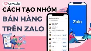 Cach tao nhom ban hang tren Zalo