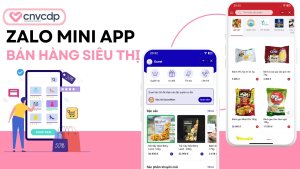 Zalo Mini App ban hang sieu thi