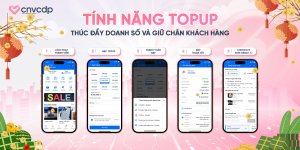 tính năng Top-up trên Zalo Mini App CNV CDP