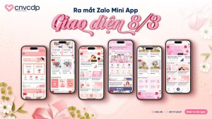 Bộ template 8/3 từ CNV CDP