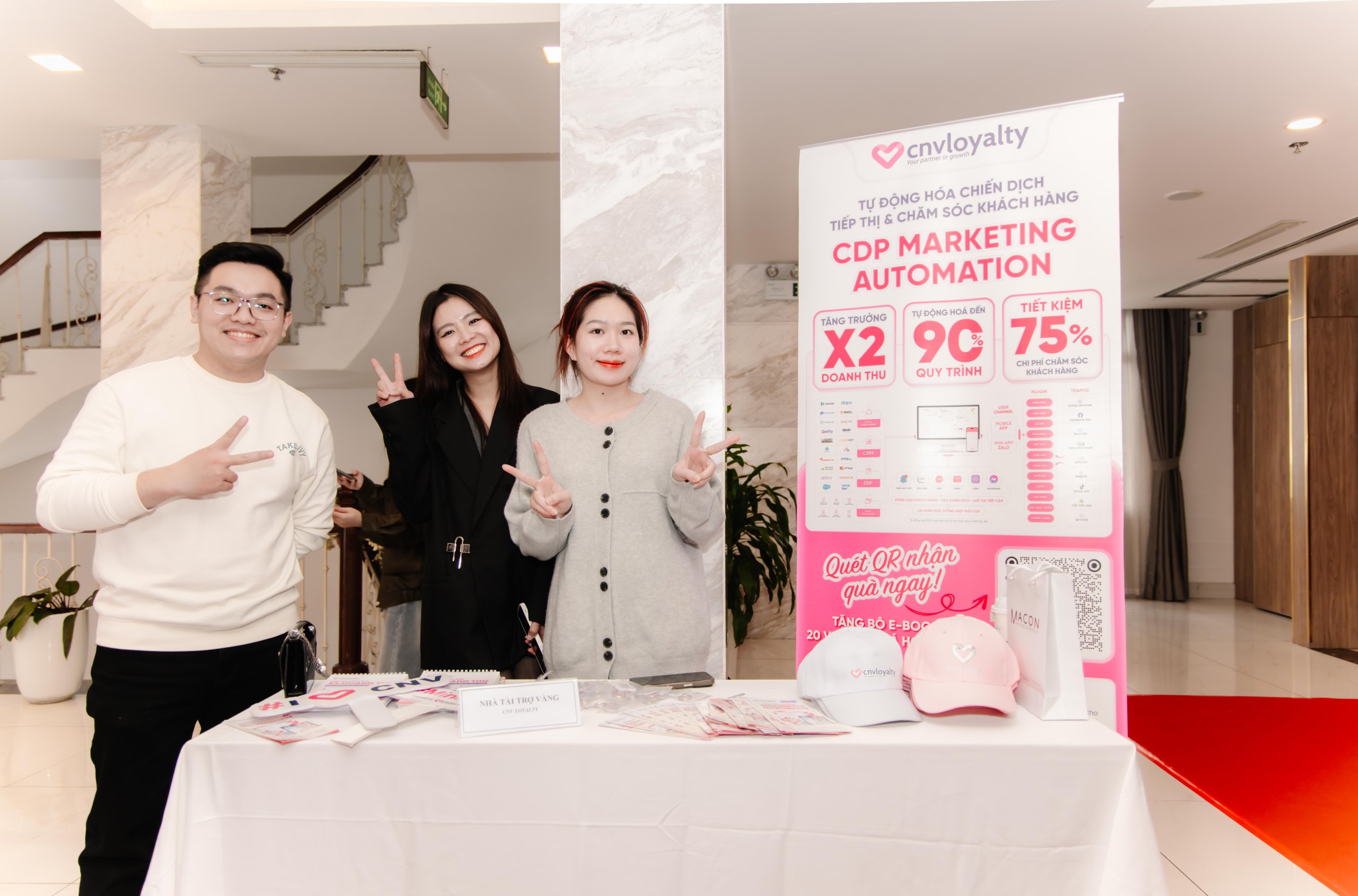 THE BEST OF BEAUTY AWARD 2024 – CNV Đồng Hành Cùng Sự Kiện Tôn Vinh Ngành Làm Đẹp 6 Gian hang cua CNV tai tro su kien tai THE BEST OF BEAUTY AWARD 2024 scaled