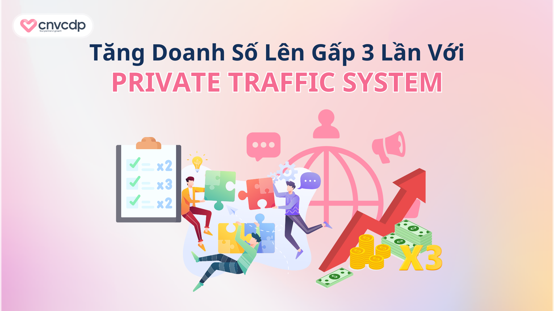 Bí Quyết Tăng 50% Tỷ Lệ Chuyển Đổi Zalo Ads Trong Private Domain Traffic System 3 Tăng x3 Doanh Số Khi Điều Hướng Chuyển Đổi Zalo Ads Vào Private Traffic System