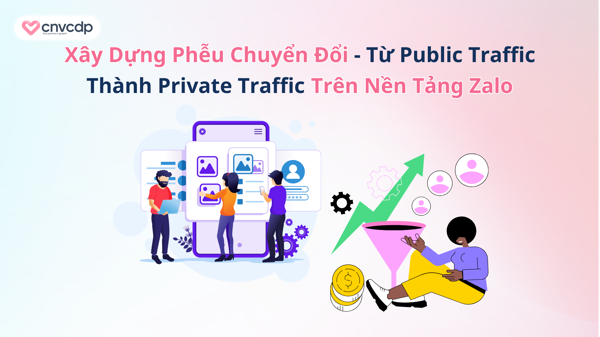 Lợi ích trong việc chuyển đổi khách hàng qua Zalo Ads để xây dựng Private Traffic 3 Xây Dựng Phễu Chuyển Đổi - Từ Public Traffic Thành Private Traffic Trên Nền Tảng Zalo
