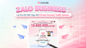 Zalo Business Kết Hợp Với Private Domain Traffic System