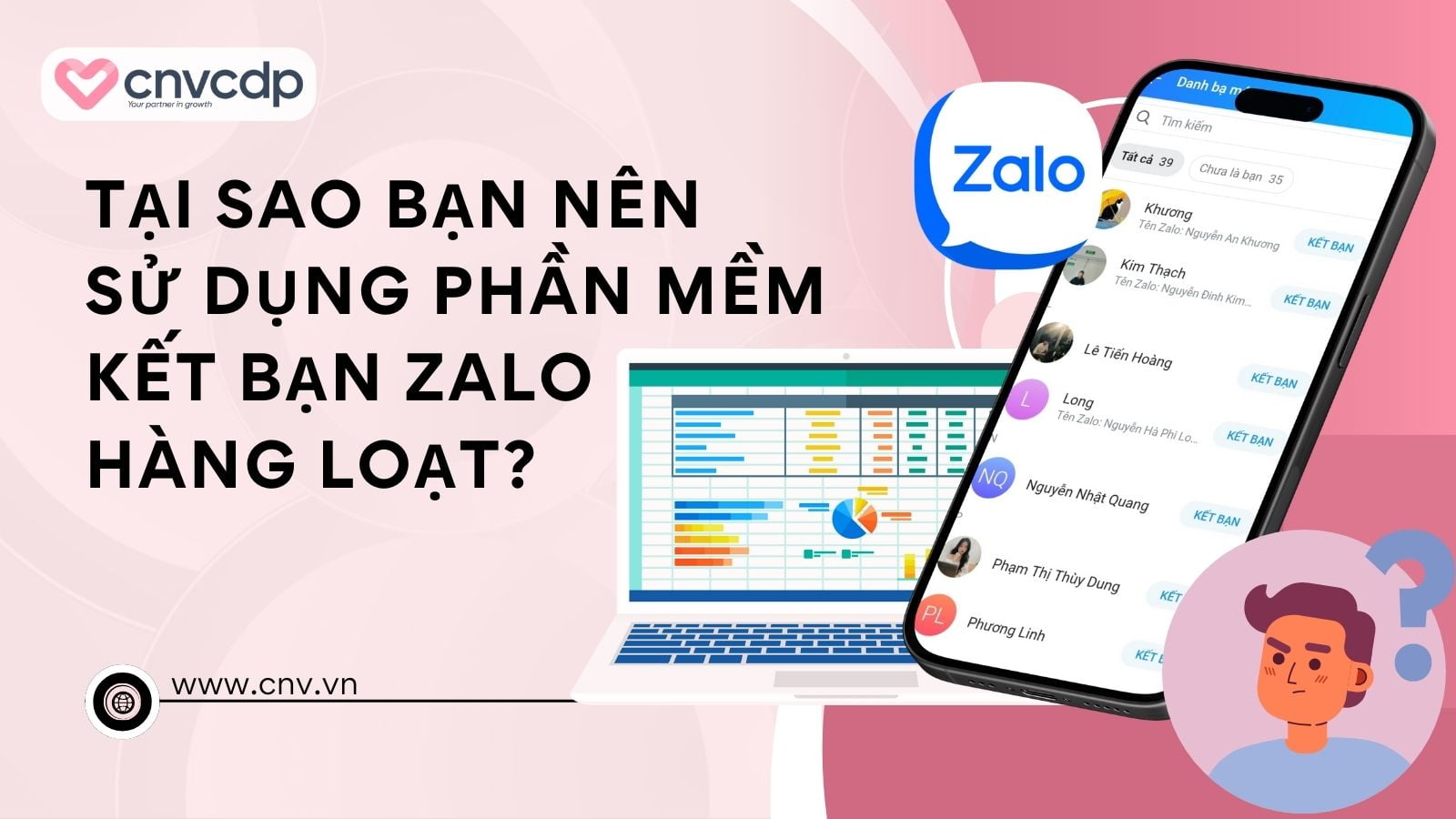 Top 5 phần mềm kết bạn Zalo hàng loạt, giúp tiếp cận hàng triệu khách hàng 1 Tai sao ban nen su dung phan mem ket ban zalo hang loat