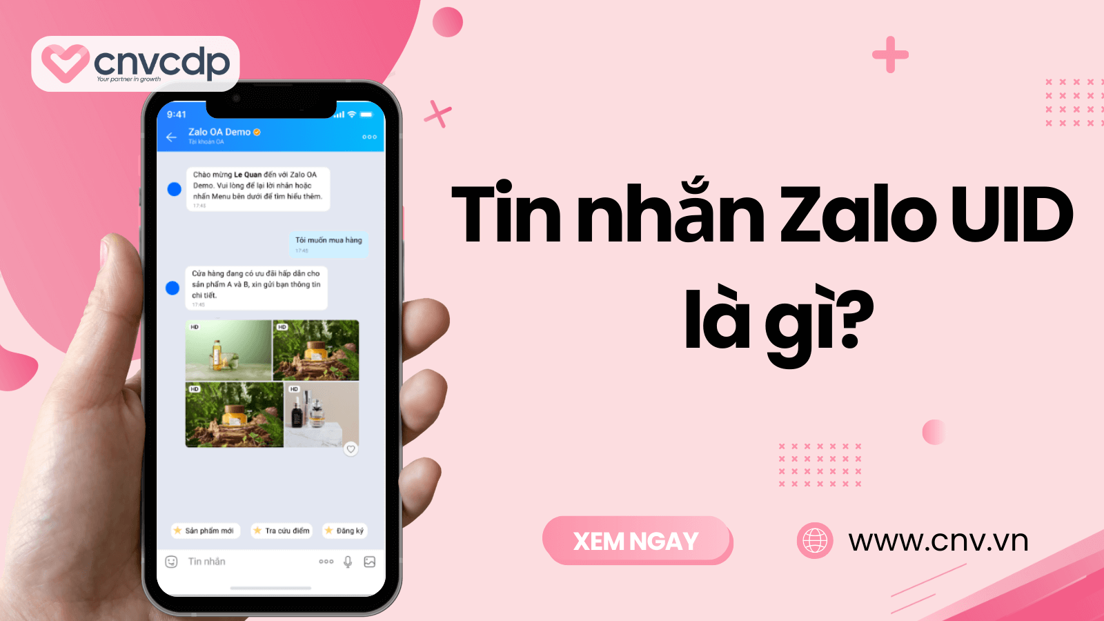 Tin nhắn Zalo UID là gì? Cách áp dụng UID Zalo HIỆU QUẢ NHẤT 1 tin nhan zalo uid