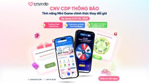 CNV CDP cập nhật giá tính năng Mini Game