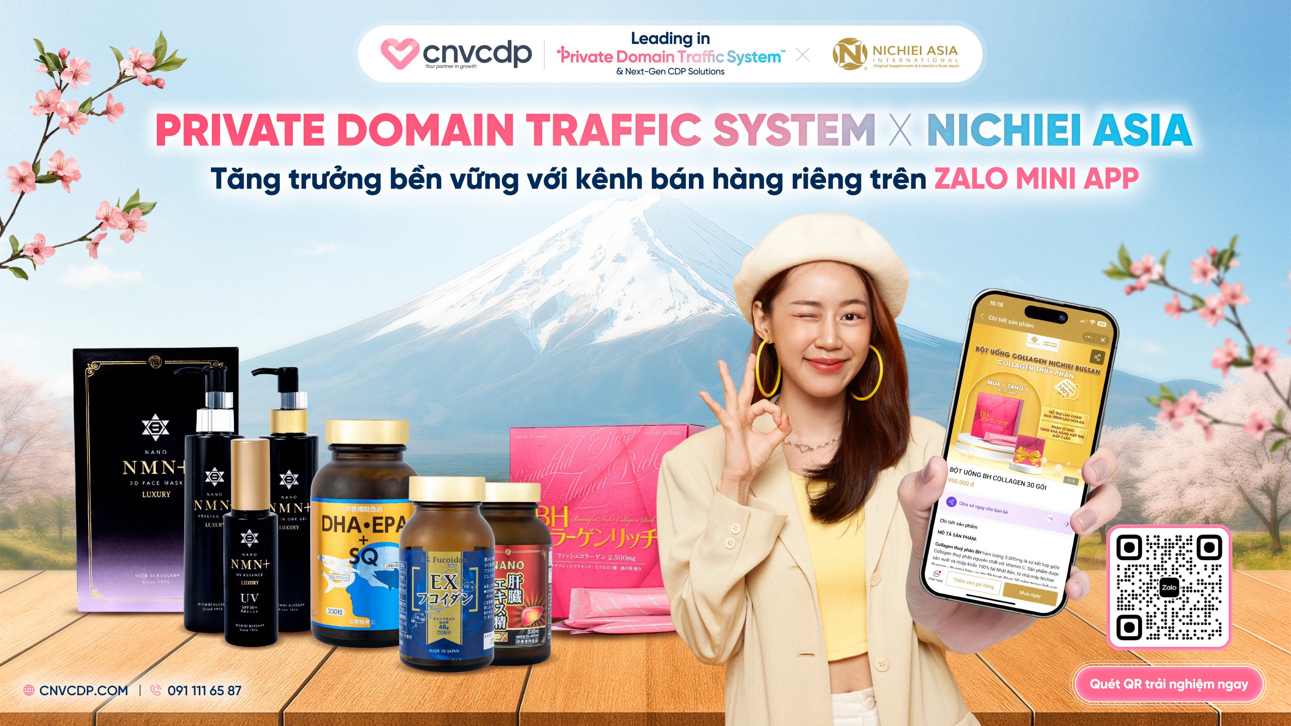 Nichiei Asia x Private Domain Traffic System – Tăng trưởng bền vững với kênh bán hàng riêng trên Zalo Mini App 3 Mini App Zalo Nichiei Asia x Private Domain Traffic System