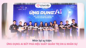 Sự kiện Ứng dụng AI bứt phá hiệu suất quản trị doanh nghiệp và nhân sự