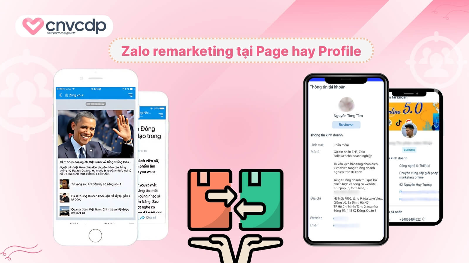 Chiến lược Remarketing Zalo tăng tỷ lệ chuyển đổi hiệu quả 7 Chọn chiến lược Zalo Remarketing tại Profile hay Page