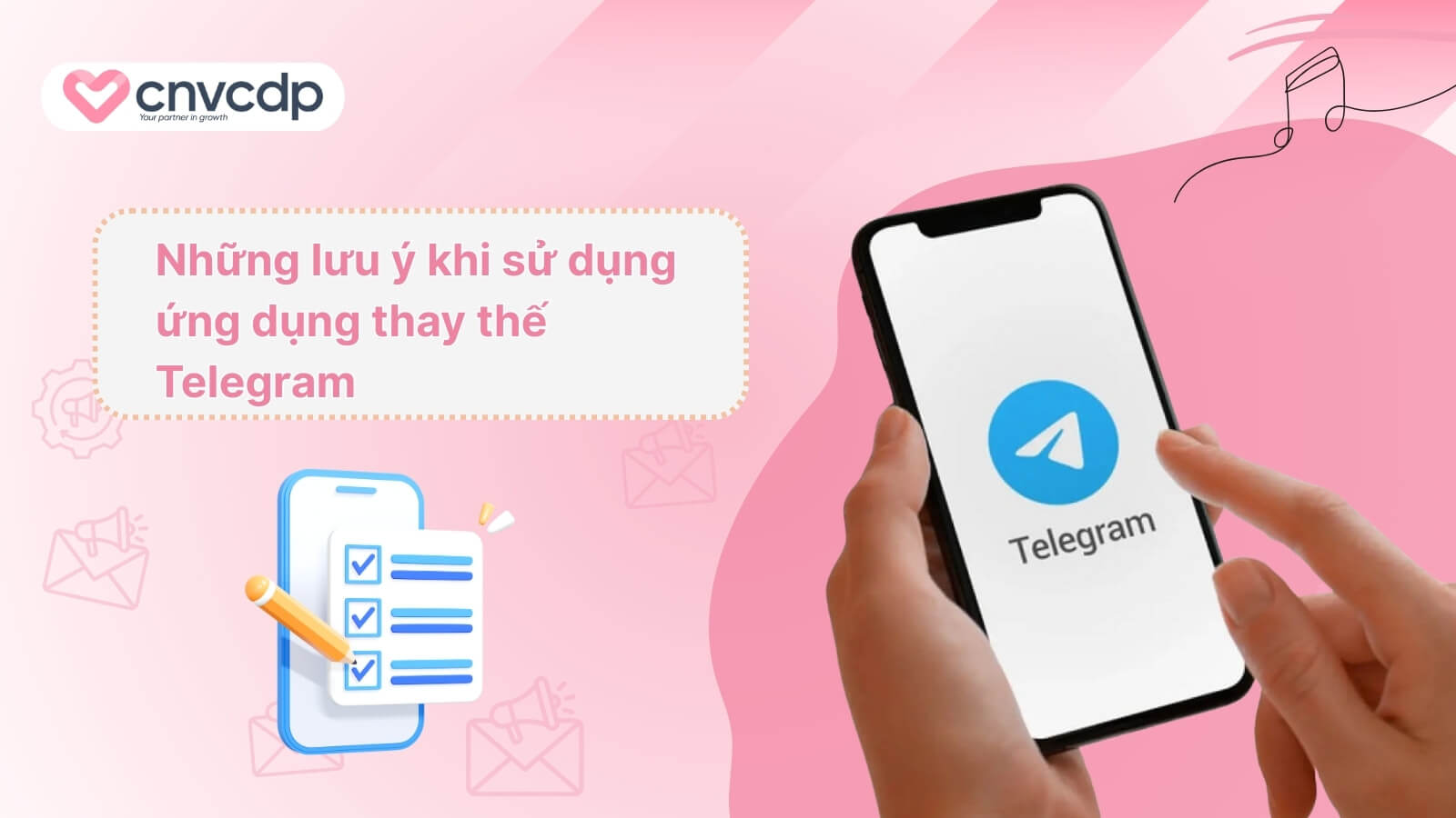Top 11 ứng dụng thay thế Telegram cho người dùng mới nhất 2025 14 Mot so luu y khi su dung phan men nhan tin thay the Telegram
