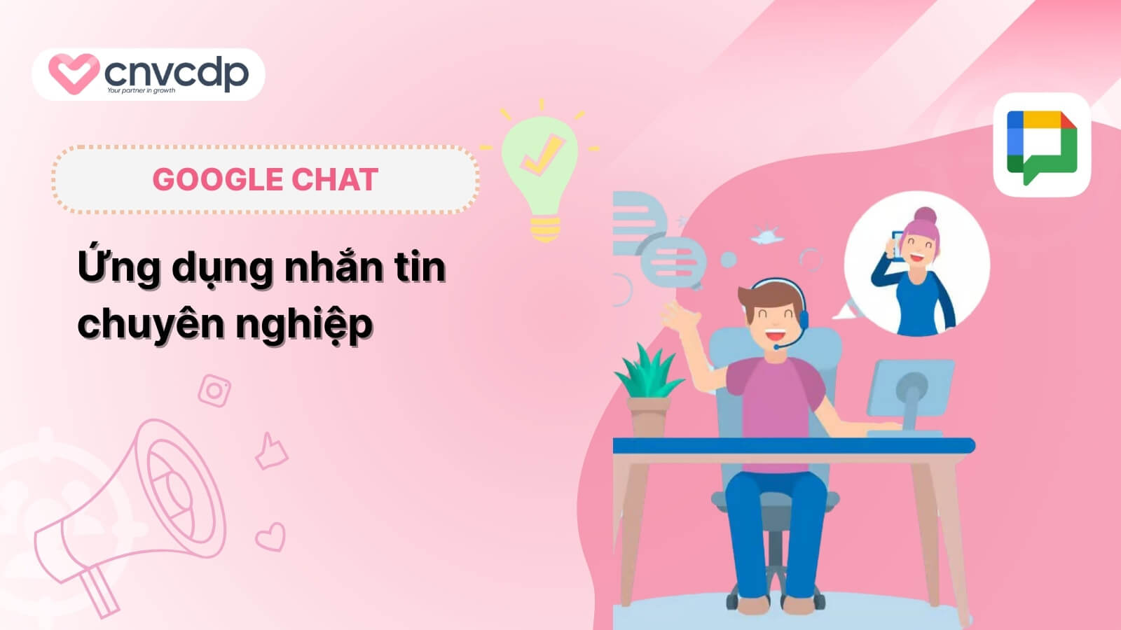 Top 11 ứng dụng thay thế Telegram cho người dùng mới nhất 2025 4 Ung dung Google Chat thay the Telegram