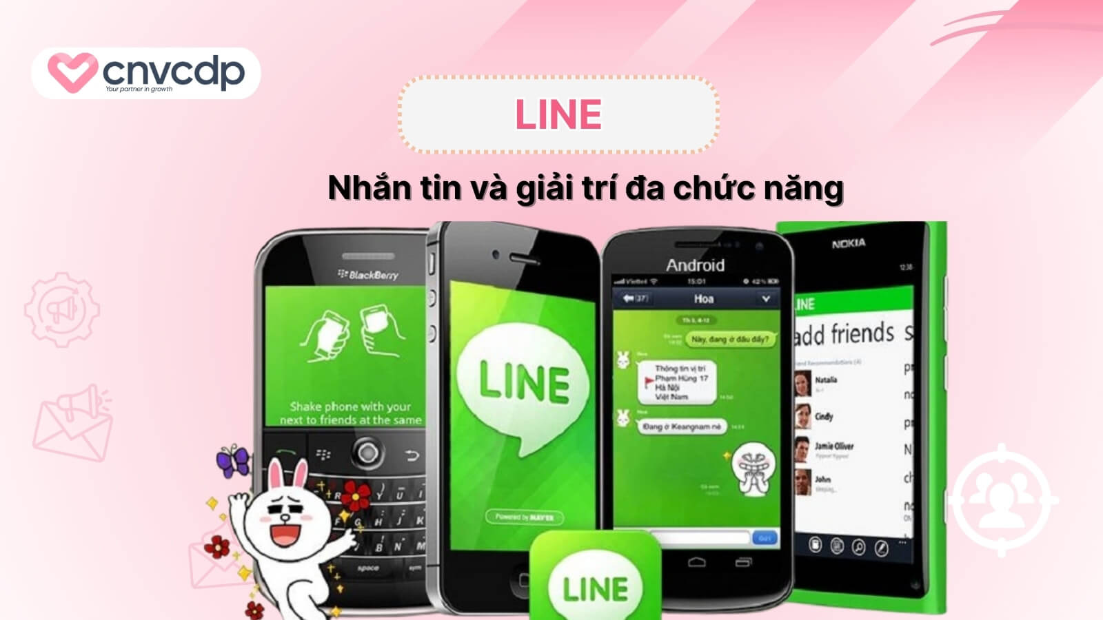 Top 11 ứng dụng thay thế Telegram cho người dùng mới nhất 2025 11 Ung dung Line thay the Telegram