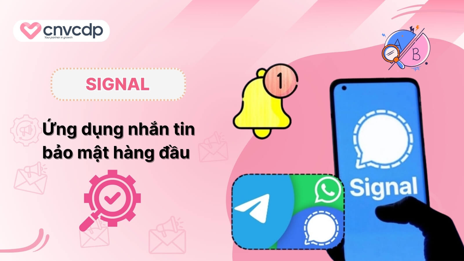 Top 11 ứng dụng thay thế Telegram cho người dùng mới nhất 2025 5 Ung dung Signal thay the Telegram