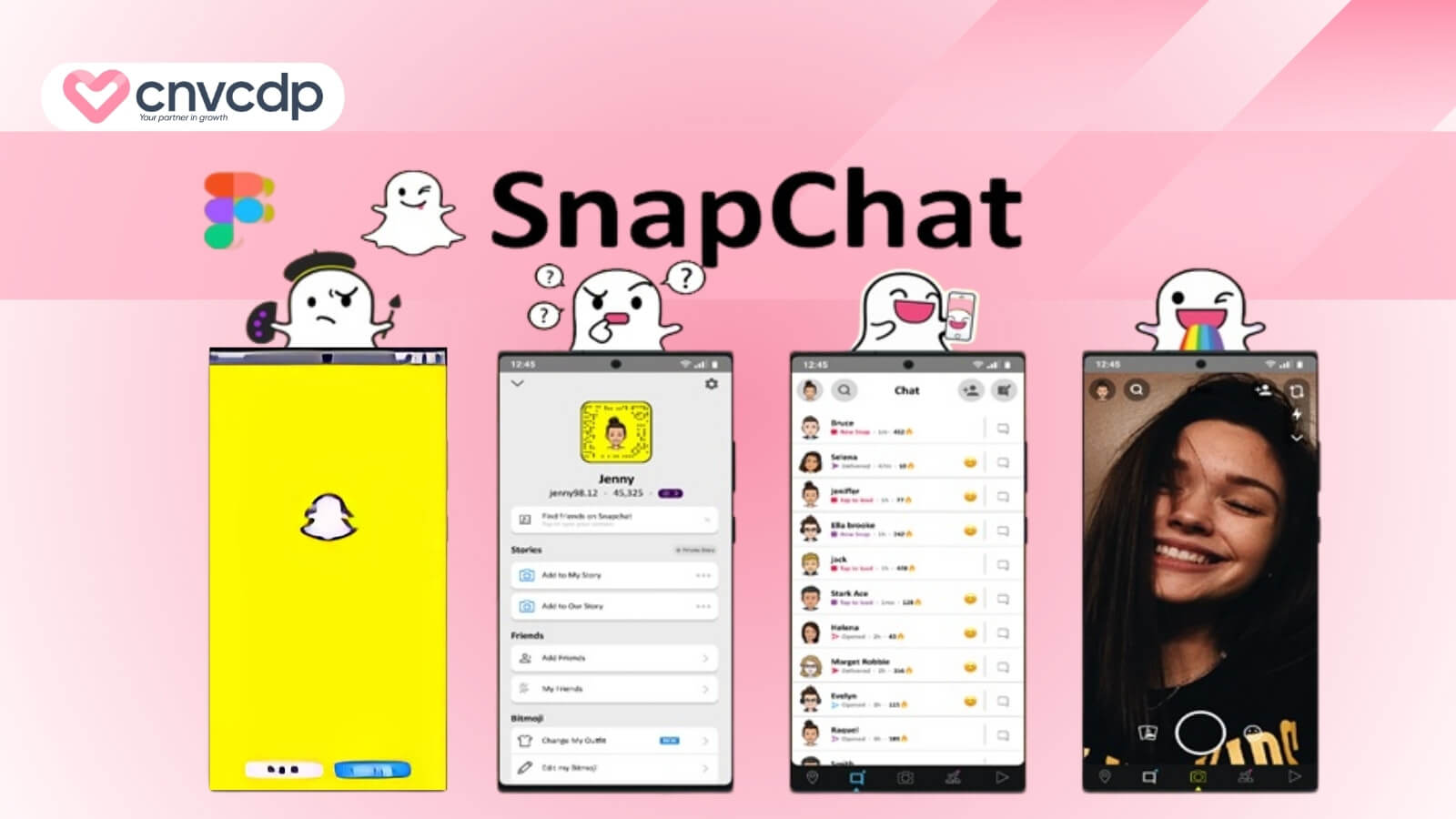 Top 11 ứng dụng thay thế Telegram cho người dùng mới nhất 2025 12 Ung dung Snap Chat thay the Telegram