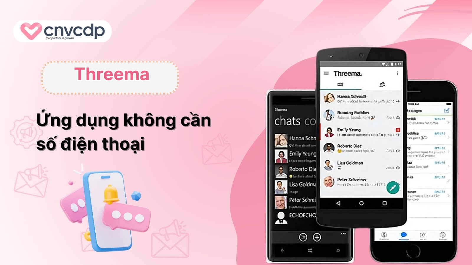 Top 11 ứng dụng thay thế Telegram cho người dùng mới nhất 2025 10 Ung dung Threema thay the Telegram