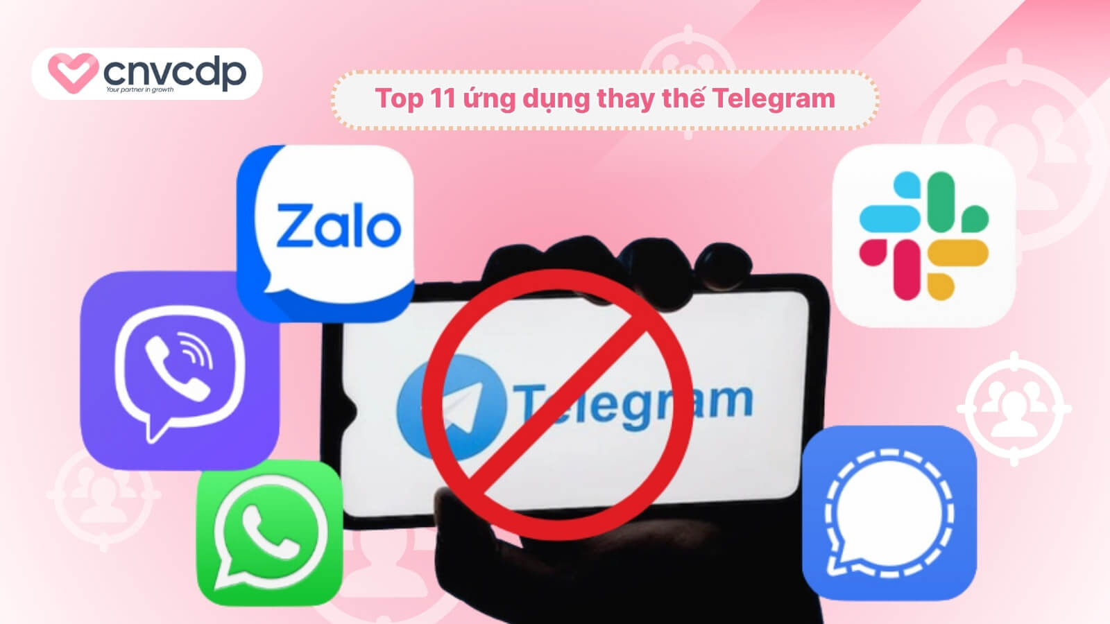Top 11 ứng dụng thay thế Telegram cho người dùng mới nhất 2025 1 Ung dung thay the Telegram