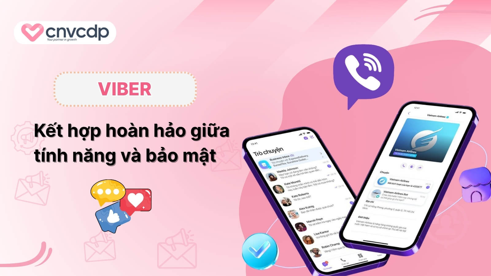 Top 11 ứng dụng thay thế Telegram cho người dùng mới nhất 2025 6 Ung dung Viber thay the Telegram