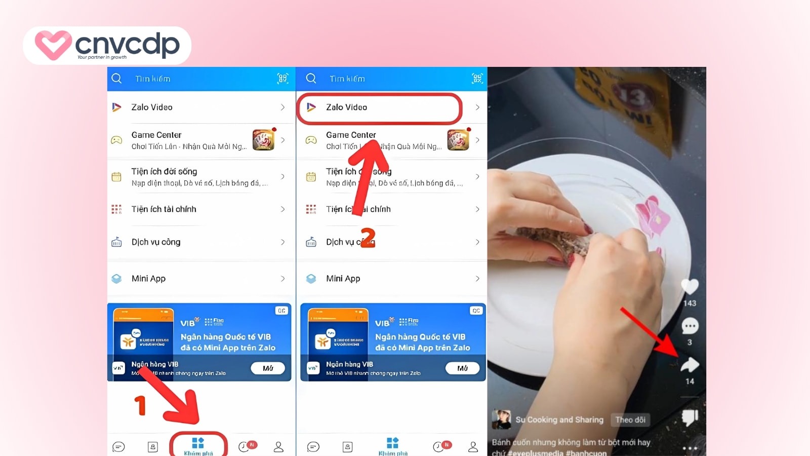Zalo Video là gì? Cách xem, tạo và đăng ký Zalo Video siêu ĐƠN GIẢN 13 Huong dan xem Video tren Zalo Video