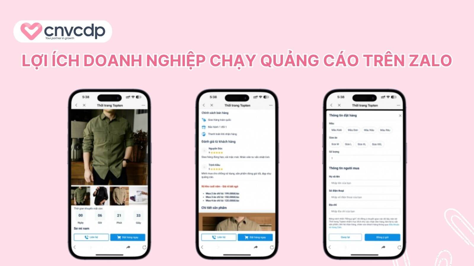 Hướng dẫn chi tiết tạo quảng cáo website trên zalo NHANH và HIỆU QUẢ 3 Chay quang cao tren Zalo mang lai loi ich cho doanh nghiep