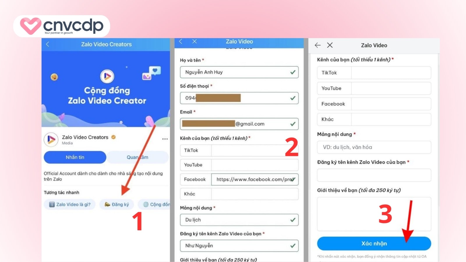 Zalo Video là gì? Cách xem, tạo và đăng ký Zalo Video siêu ĐƠN GIẢN 8 dang ky tai khoan Zalo Video tren dien thoai moi nhat