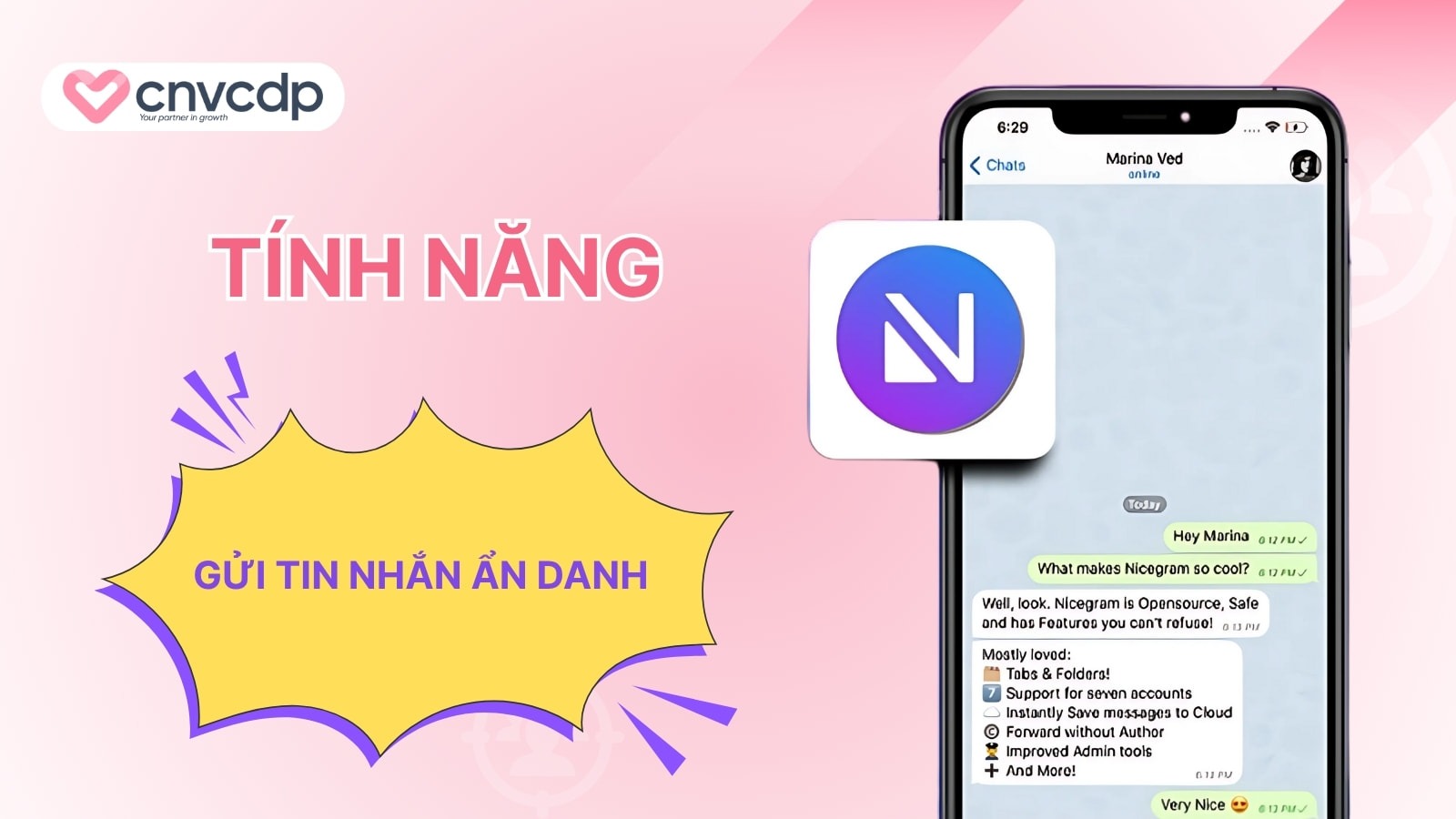 Nicegram là gì? Tính năng nổi bật, cách tải ứng dụng an toàn MIỄN PHÍ 4 nhung tinh nang tao nen su khac biet cua Nicegram