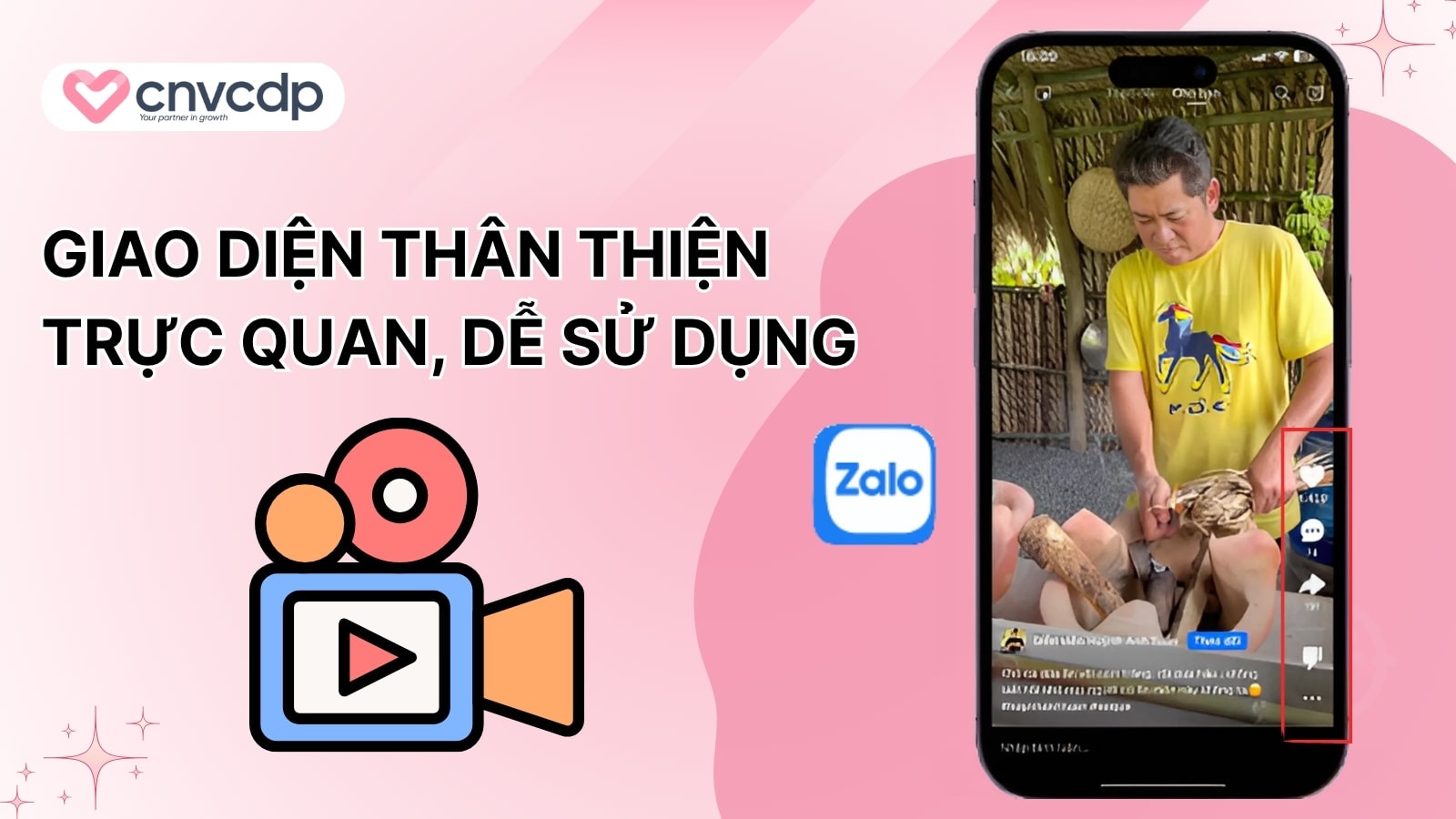 Zalo Video là gì? Cách xem, tạo và đăng ký Zalo Video siêu ĐƠN GIẢN 4 tinh nang dang chu y trong zalo video creator ma nguoi dung nen biet