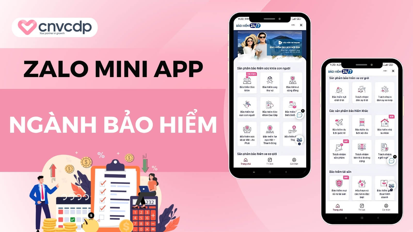 Zalo Mini App ngành bảo hiểm: Giải pháp số hóa cho doanh nghiệp 2 Dich vu Zalo Mini App trong nganh bao hiem