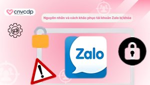 Tai khoan Zalo bi khoa