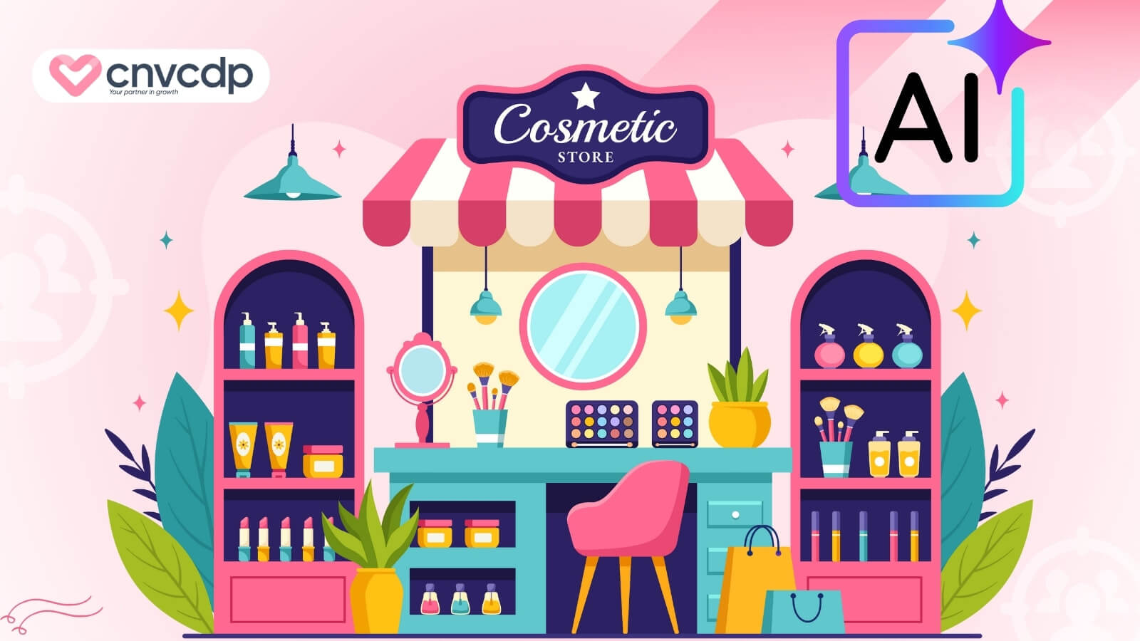 Cách đặt tên shop mỹ phẩm HAY, độc lạ, thu hút khách hàng 2025 13 cach su dung AI de tao ten shop my pham