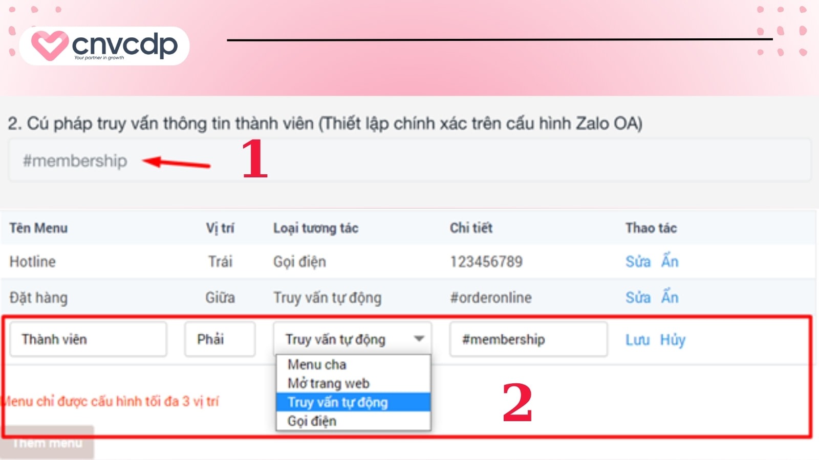 Hướng dẫn thiết lập đăng ký thành viên trên Zalo OA đơn giản 5 cach dang ky thanh vien tren Zalo OA