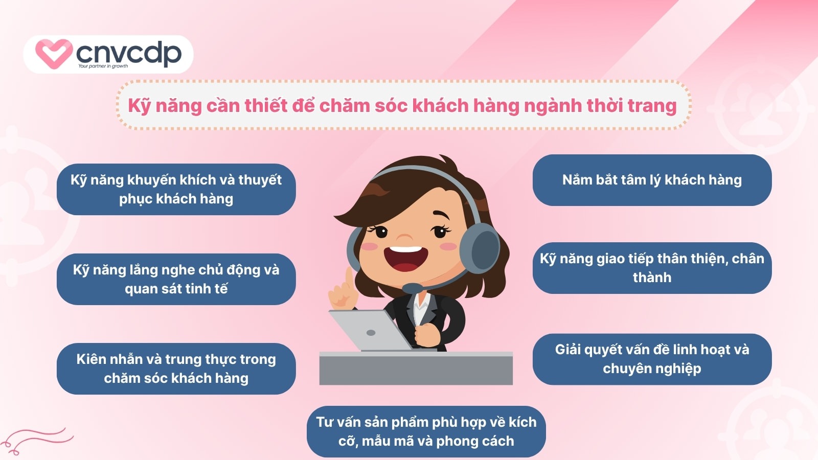 Bí quyết chăm sóc khách hàng ngành thời trang HIỆU QUẢ 4 ky nang cham soc khach hang trong nganh thoi trang