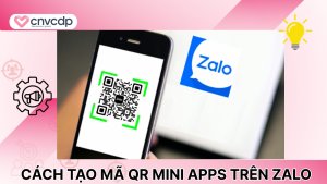 tao ma QR Mini Apps trong Zalo