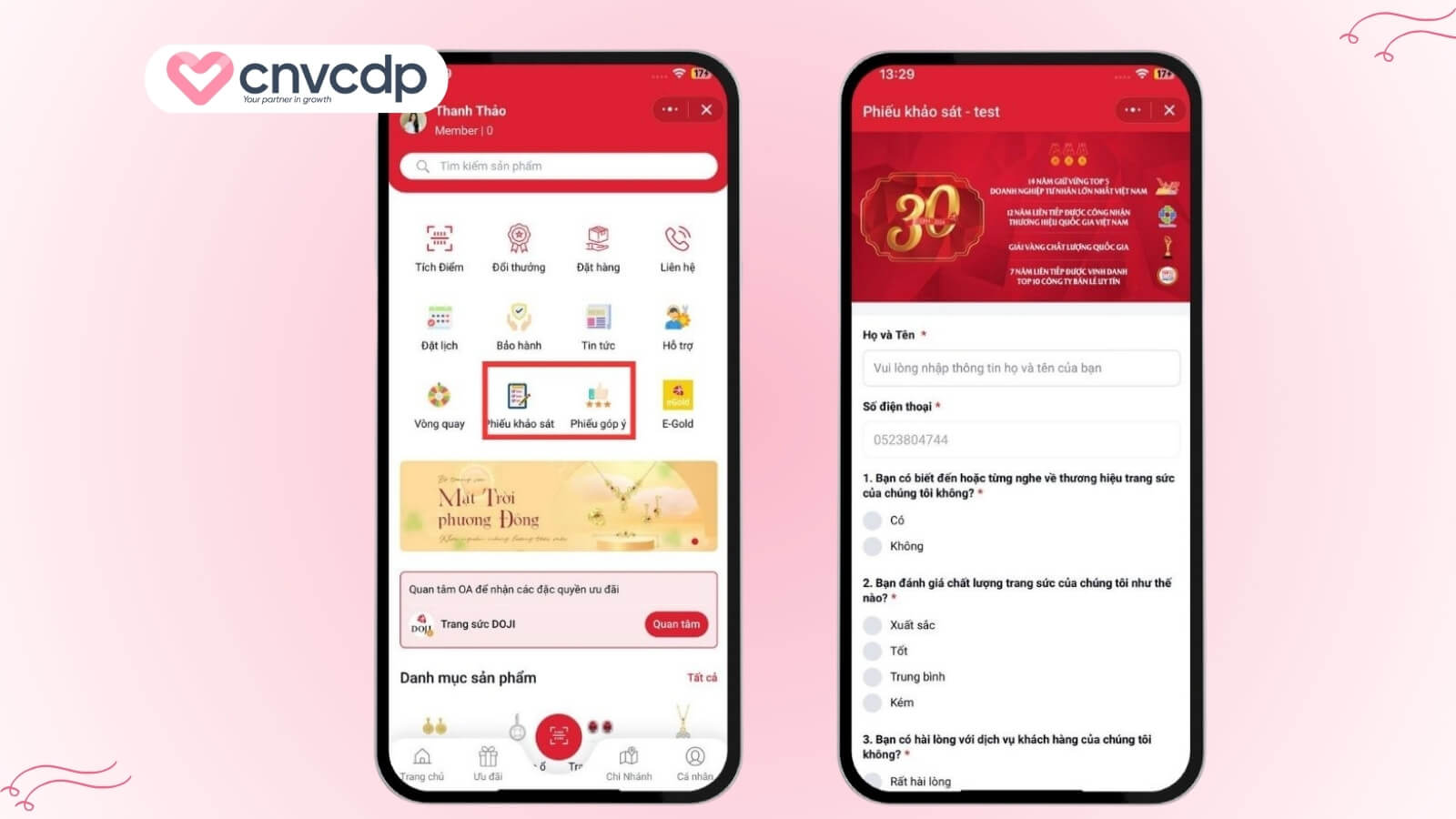 Zalo Mini App ngành bảo hiểm: Giải pháp số hóa cho doanh nghiệp 9 tinh nang danh gia va phan hoi tren Zalo Mini App