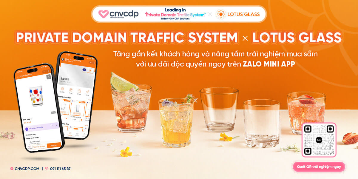 Lotus Glass x Private Domain Traffic System: Tăng cường gắn kết khách hàng trên Zalo Mini App 6 Trien khai Mini App Zalo Lotus Glass x Private Domain Traffic System