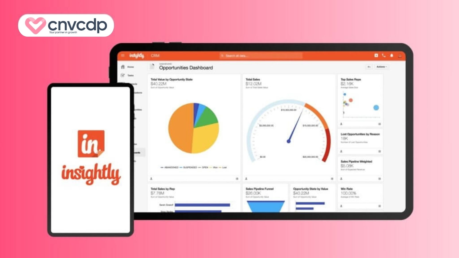 phần mềm CRM Insightly Phần mềm CRM Insightly
