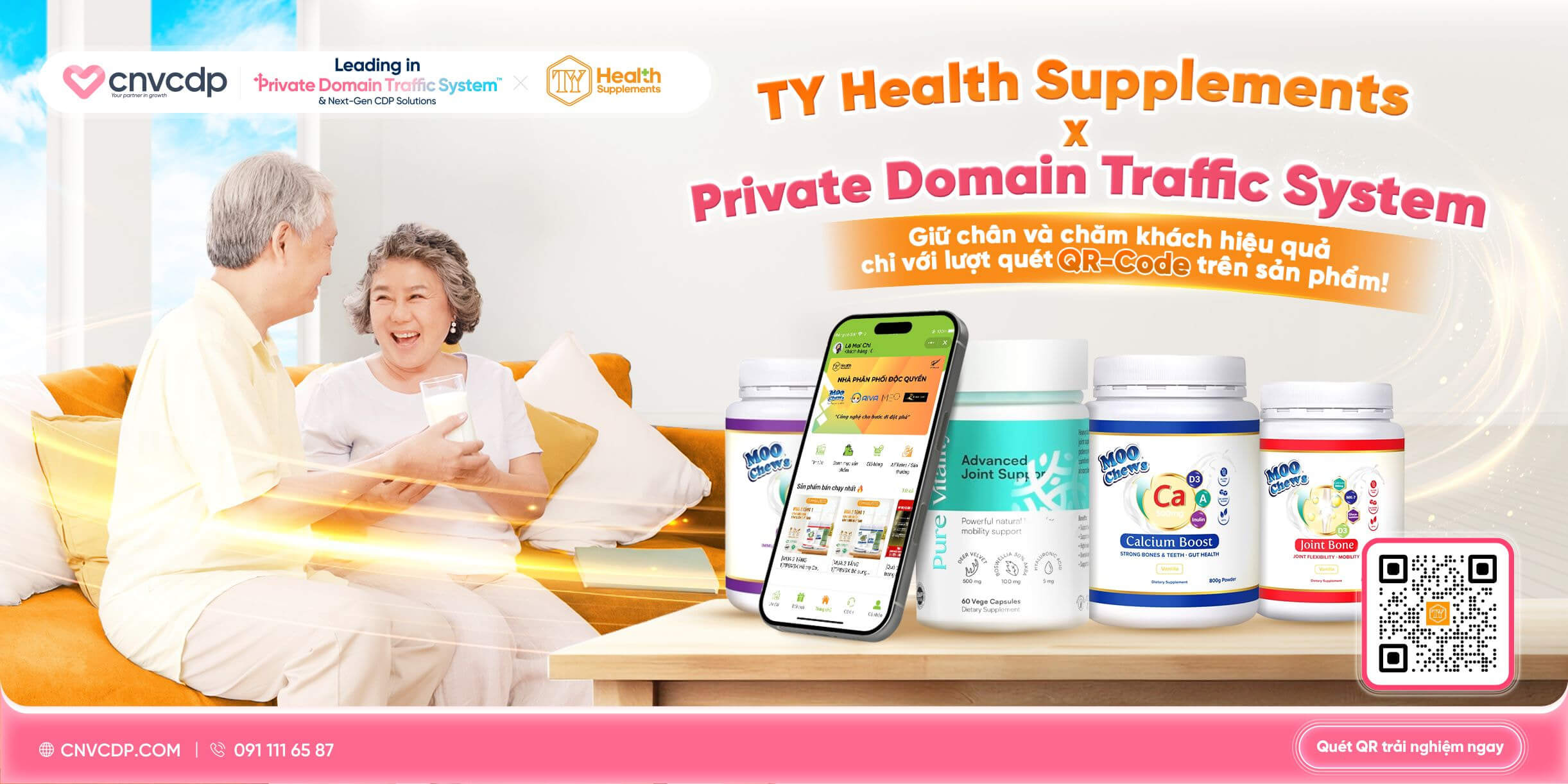 TY Health Supplements x Private Domain Traffic System – Kết nối khách hàng thông minh qua Zalo Mini App 4 TY Health Supplements x Private Domain Traffic System tren Zalo Mini App