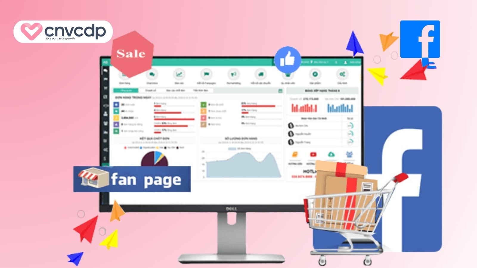 Hướng dẫn cách bán hàng trên Facebook TĂNG nghìn đơn 2025 8 Hinh thuc ban hang bang Fanpage tren Facebook