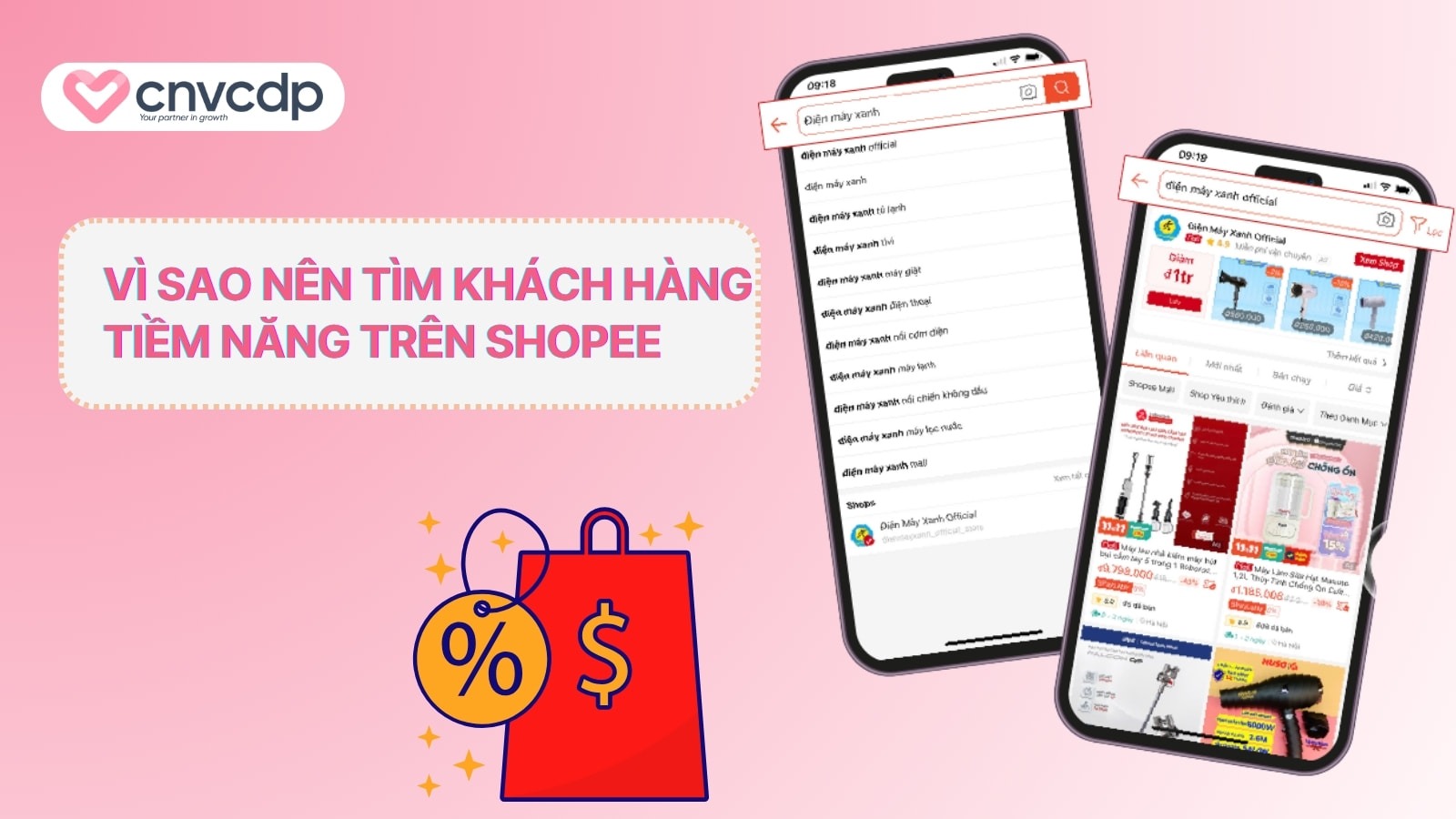 Hướng dẫn cách tìm khách hàng tiềm năng trên Shopee HIỆU QUẢ 2025 3 Ly do nen tim kiem khach hang tiem nang tren Shopee