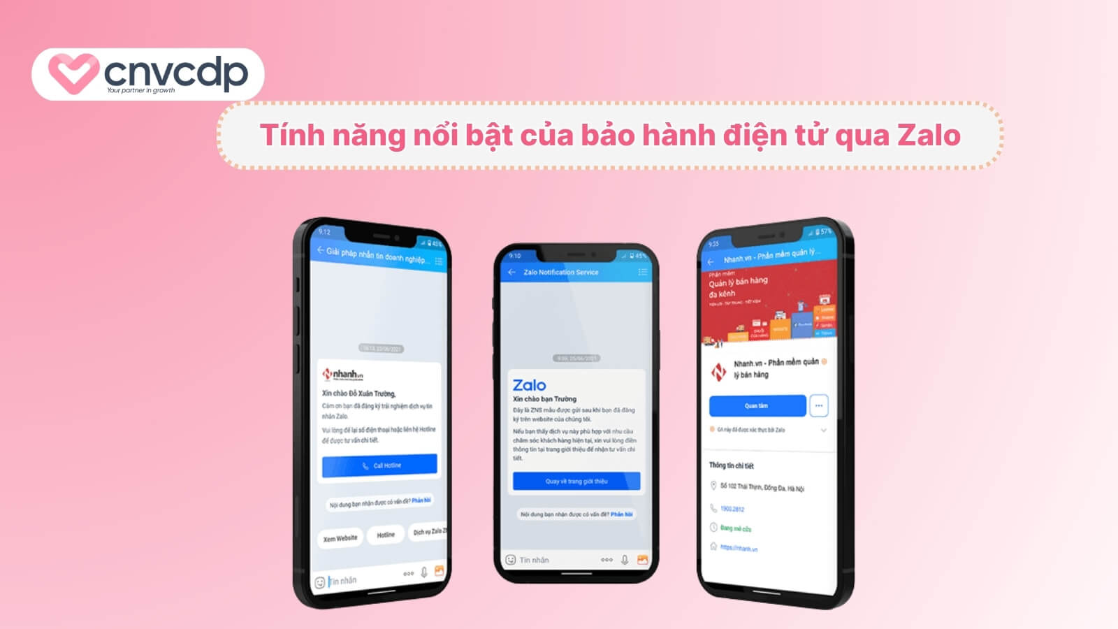 Bảo hành điện tử trên Zalo OA: Giải pháp quản lý hiệu quả cho doanh nghiệp 6 mot so tinh nang noi bat cua the bao hanh dien tu tren Zalo OA