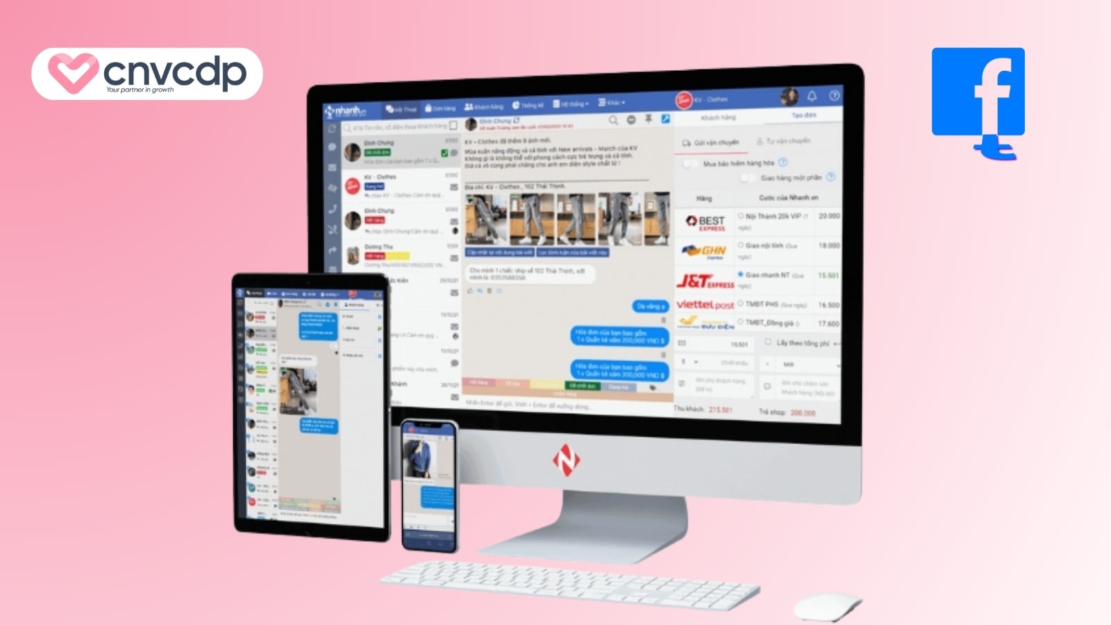 Hướng dẫn cách bán hàng trên Facebook TĂNG nghìn đơn 2025 9 Nhung cong cu ho tro ban hang tren Facebook hieu qua