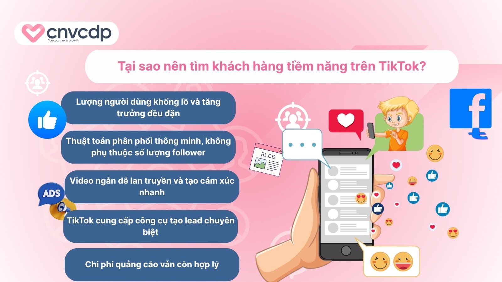 Top 5 cách tìm khách hàng tiềm năng trên TikTok HIỆU QUẢ 3 Nhung ly do nen tim kiem khach hang muc tieu tren TikTok