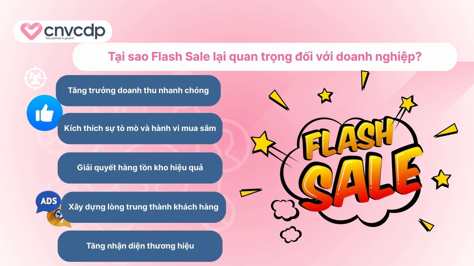 Flash Sale là gì? Giải pháp Flash Sale hiệu quả tăng doanh thu 2025 3 Vi sao doanh nghiep nen su dung Flash Sale
